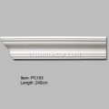 Sikat na PU Architectural Plain Cornice Molding